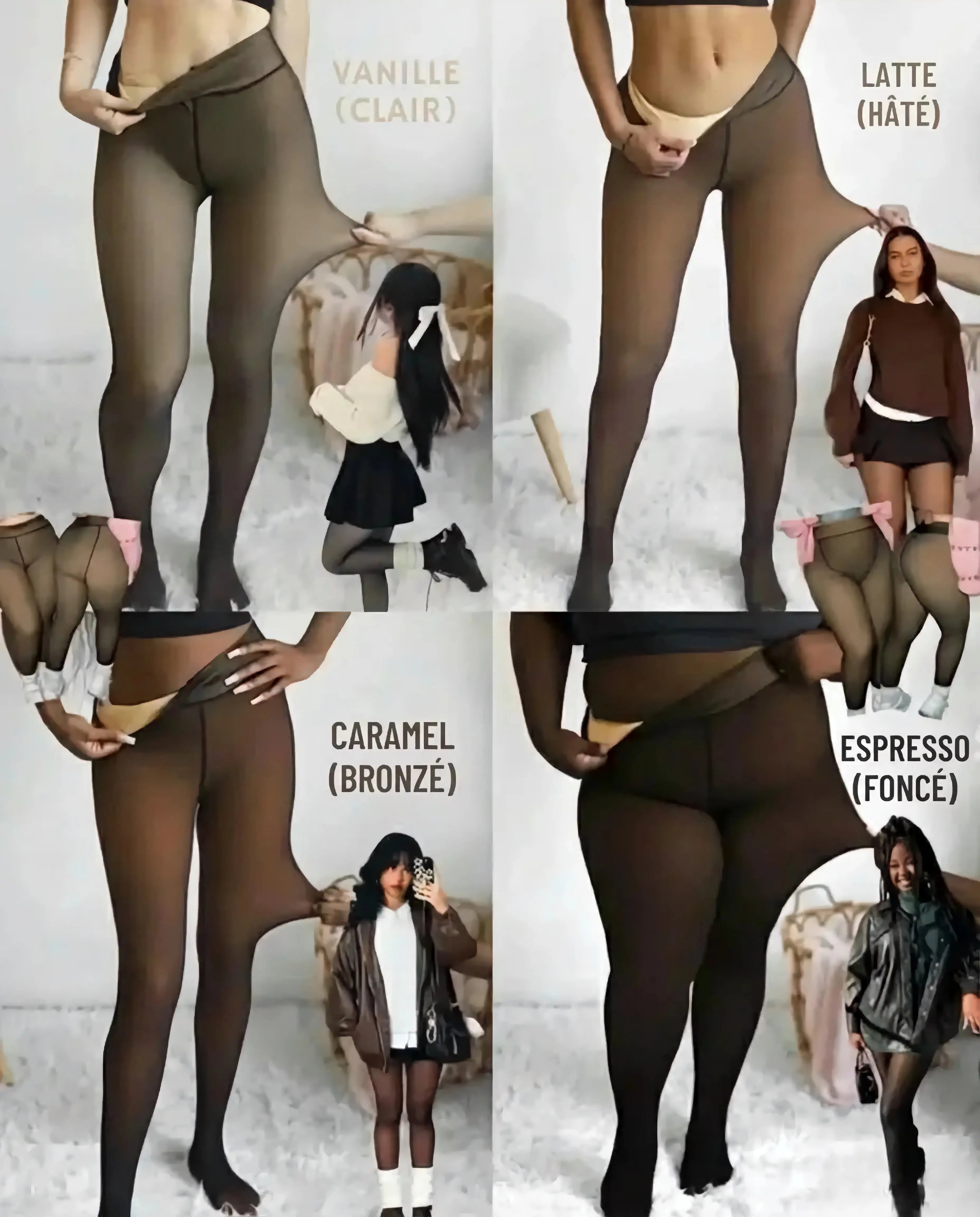 COLLANTS MAGIQUES RÉVERSIBLE VIRALES LEGNUDE